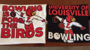 UofL Bowling Team towels.