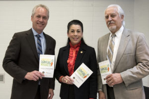 Mayor Fischer, Barbara Sexton Smith, Dean Blakely