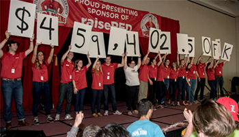 The 2017 total is the most the group has ever raised for the 18-hour dance marathon. The money goes toward pediatric cancer research at UofL.