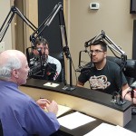 Quiz Bowl team coach Matt Church (Advisor, Arts & Sciences) and team members were interviewed for 'UofL Today with Mark Hebert.'