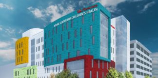 Novak Center for Children's Health rendering