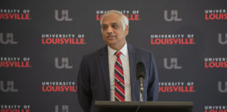 Aruni Bhatnagar, PhD, director of the UofL Diabetes and Obesity Center and the recently created Envirome Institute, which houses the Diabetes and Obesity Center.