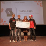 UofL student startup Pascal Tags won the 2018 5 Across finals. (Credit: Awesome Inc.)