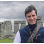 Fabian Crespo, Ph.D., at Stonehenge