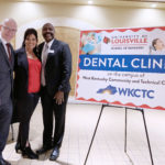 School of Dentistry Dean Dr. T. Gerard Bradley, WKCTC Allied Health and Personal Services Dean Carrie Hopper and WKCTC President Anton Reece