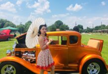 Vintage tricked-out rides like this Ford coupe with a rumble seat will again be featured at Cruzin’ for Cancer on Saturday, Aug. 29