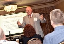 Presenter Stan Craig at the 2019 Optimal Aging Conference