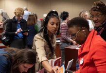 Archived photo of the Kentucky Women's Book Festival in 2020.