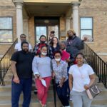 Simmons College of Kentucky students conducted neighborhood asset mapping surveys in Louisville in 2021 as part of a pilot study. (Simmons College Photo)