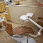Dental chair at the UofL School of Dentistry