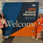 Taylor Reese and Elma Jasarevic at the ABA 2023 Annual Meeting.