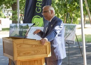 Aruni Bhatnagar, director of the Envirome Institute and UofL professor of medicine.