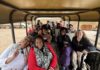 Muhammad Ali Scholars riding a bus in Cape Town, South Africa.