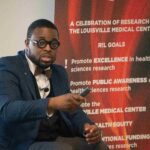 Oluwaferanmi Okanlami was the health equity keynote speaker at Research!Louisville.