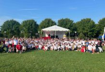 UofL participants in the 2024 Kentuckiana Heart Walk