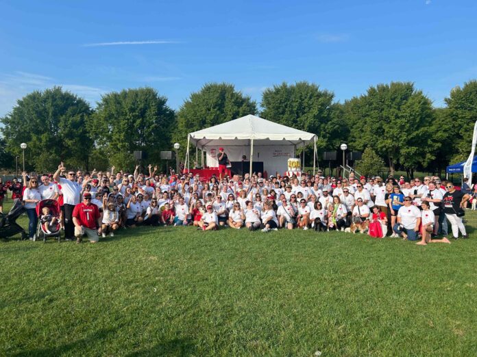 UofL participants in the 2024 Kentuckiana Heart Walk