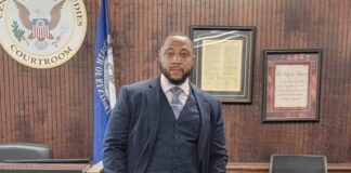 Brandon Rudolph, '19, is a practicing attorney who also teaches at Central High School. (Photo courtesy of Jefferson County Public Schools)