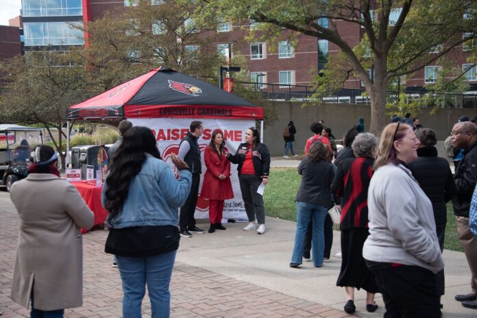 The Raise Some L 2024 Block Party at the Red Barn on Wednesday, Oct. 15. UofL photo.