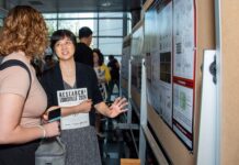 Research!Louisville 2024 featured research poster sessions for students, faculty, staff and residents. UofL photo.