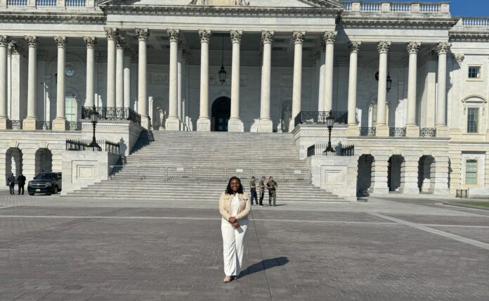 Sierra Shockley in Washington, D.C.