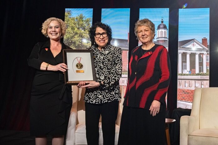 2025 UofL Brandeis Medal presentation to U.S. Supreme Court Justice Sonia Sotomayor